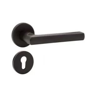 Wooden door split lock