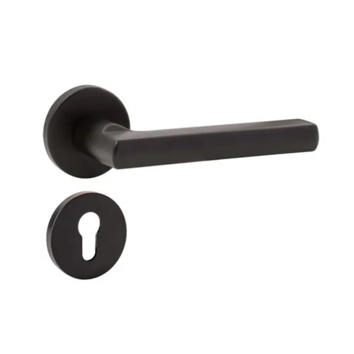 Wooden door split lock