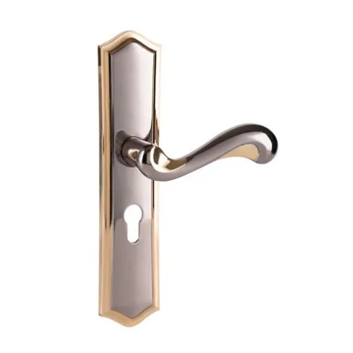 Wooden door panel lock