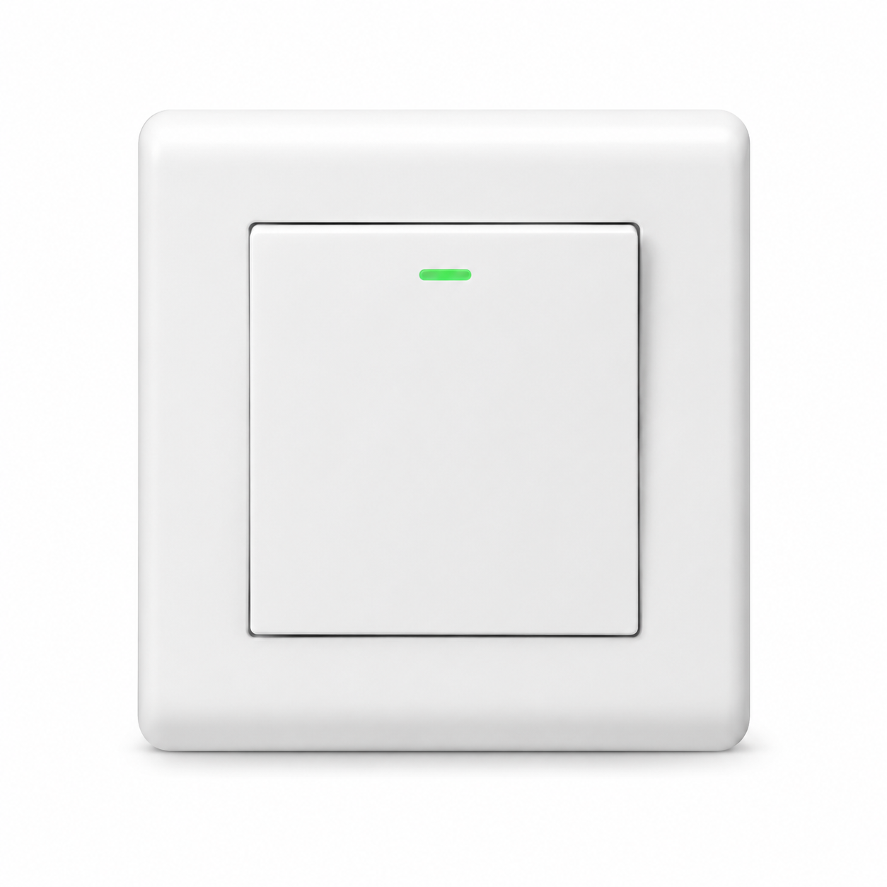1 Gang 1 Way Wall Light Switch with LED Indicator