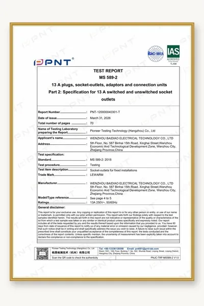 MS 589-2 Test Report