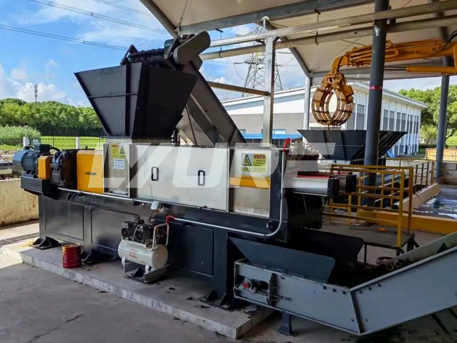 Streamlining Aquatic Weed and River Debris Processing with Lyure’s DW-D20T Screw Press in Jiangsu