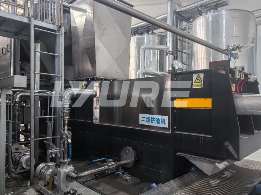 Optimizing Wet Waste Dehydration with Lyure’s DW-D25T Screw Press in Xinjiang