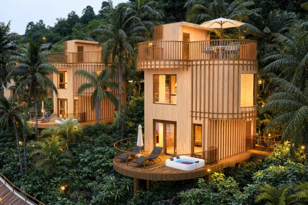 From Factory to Forest: Inside Meishu&rsquo;s End-to-End Prefab Resort Delivery Process