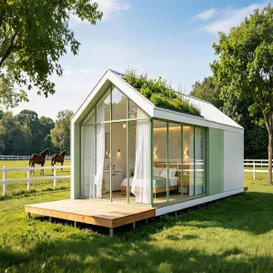 Cliff‑Side Modular Prefab Villa