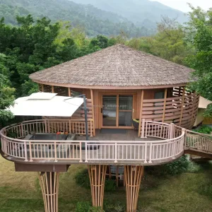 Customized Luxury Galvanized Light Gauge Steel 1-Bedroom 1-Bathroom Holiday House Modern Design Waterproof Durable 50-70 Year