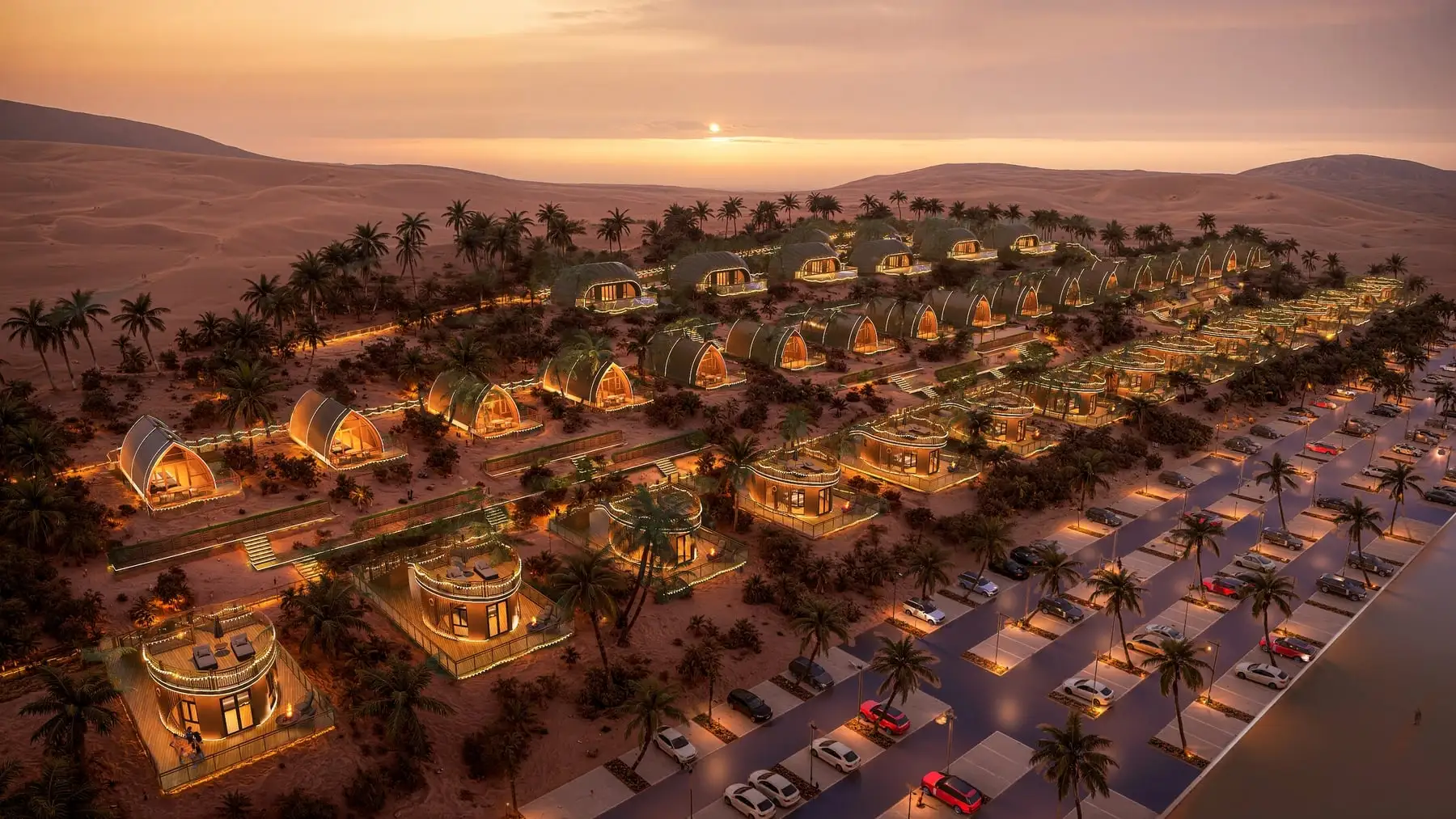 Desert Wild‑Luxury Villa Resort Planning & Design
