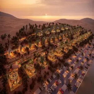 Desert Wild‑Luxury Villa Resort Planning & Design