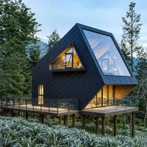 Starry Sky House Steel Structure Aluminum Hexagonal-shaped Customizable Size Luxury Hotel Villa Apartment Shop Waterproof