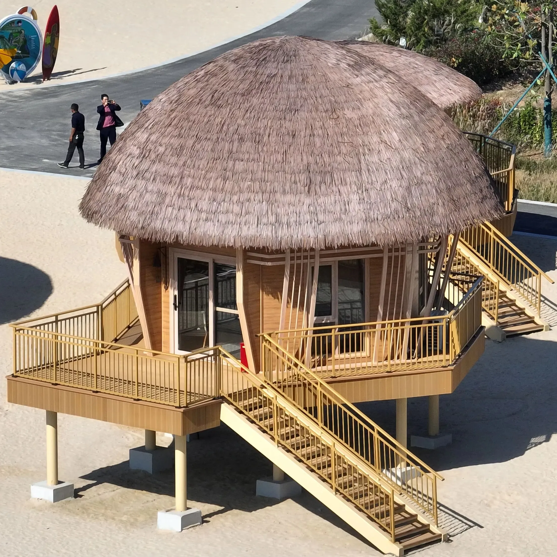 Modern Eco-designed Aluminum Luxury Forest Resort Tree House Waterproof Fireproof Easy-Install Prefabricated Villa Apartment