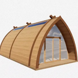 Beautiful Villa Durable Eco-Friendly 1-Bedroom 1-Living Room Aluminum Prefab Galvanized Light Steel Stud Customized Size Modern