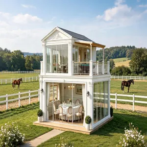 European Classic Double‑Story Modular Pavilion