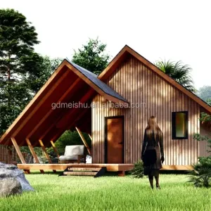 Luxury Villa Prefabricated Aluminum Modular Holiday House-Eco-Friendly Fire Resistant Anti-Corrosion Easy Installation Modern