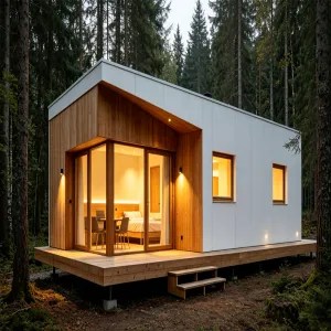 Compact Modular Prefab Villa