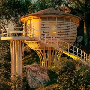 Customized Luxury Aluminum Holiday House 1-Bedroom 1-Bathroom Modern Design Waterproof Durable Anti-Corrosion 50-70 Year