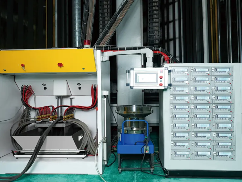 Powder Supply Center for Fast Color Change