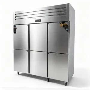 ตู้แช่เย็นหกประตูอุณหภูมิคู่