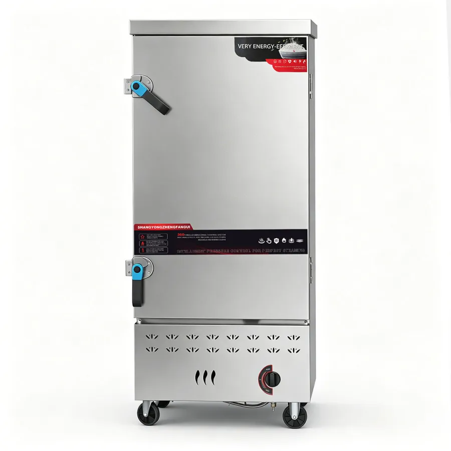 ตู้นึ่งข้าวที่ใช้แก๊สความจุมาก