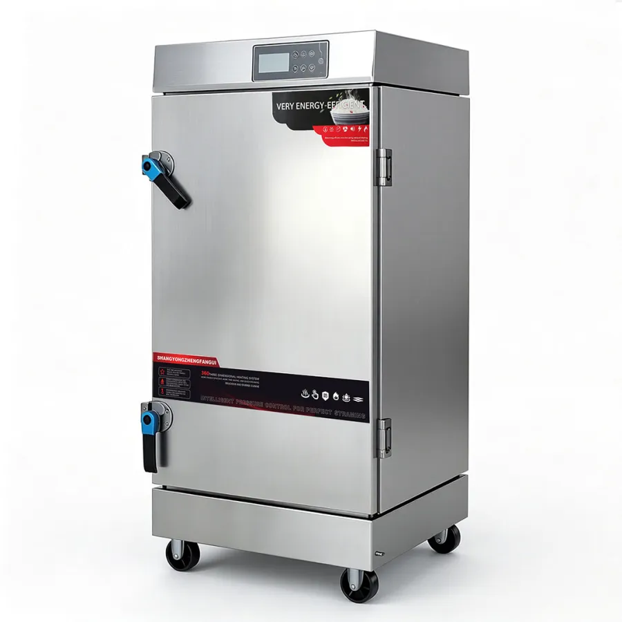 ตู้นึ่งข้าวควบคุมด้วยไมโครคอมพิวเตอร์ความจุขนาดใหญ่