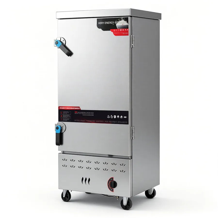 ตู้นึ่งข้าวแบบใช้แก๊สแบบมืออาชีพ