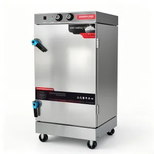 เครื่องนึ่งข้าวไฟฟ้าแบบหลายชั้นพร้อมประสิทธิภาพการทำความร้อนที่เสถียร