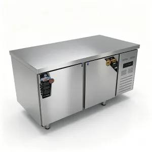 โต๊ะปรับแต่งในตู้เย็นเชิงพาณิชย์สำหรับการใช้งานในครัวระดับมืออาชีพ