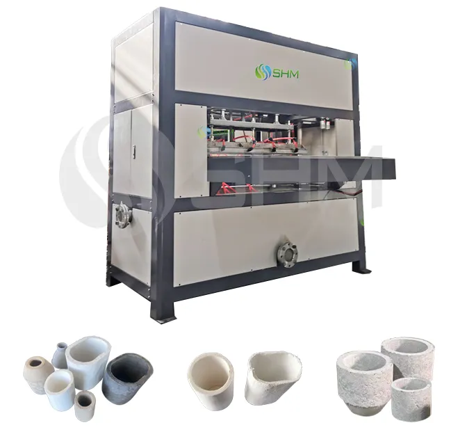 Máquina automática de producción de manguitos de fundición con secadora