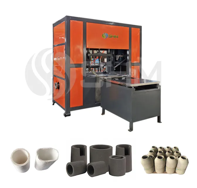 Máquina para fabricar manguitos elevadores aislantes exotérmicos