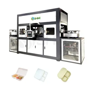 Machine de fabrication de produits &agrave; base de pulpe de bagasse de canne &agrave; sucre