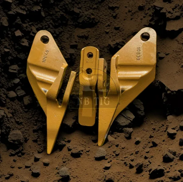 Hidromek HK100 bucket teeth and side cutter