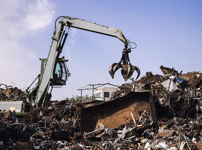 Alloy Steel Bucket Teeth for Recycling and Waste Excavation