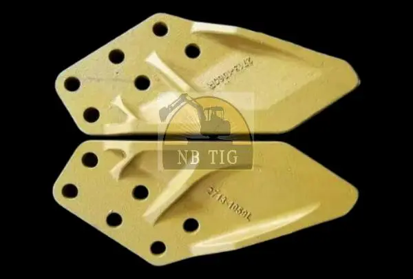 Doosan Daewoo DH220 Side Cutters 2713-1059 and 2713-1060