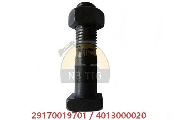 29170019701 4013000020 SDLG Wheel Loader Bucket teeth Bolt and Nut