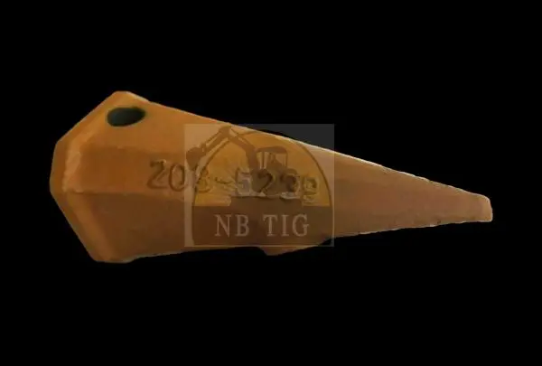 208-5239 Sharp Tip  Bucket Teeth For  Cat DRS 230  (Diagonal Retention System)Backhoe Loaders