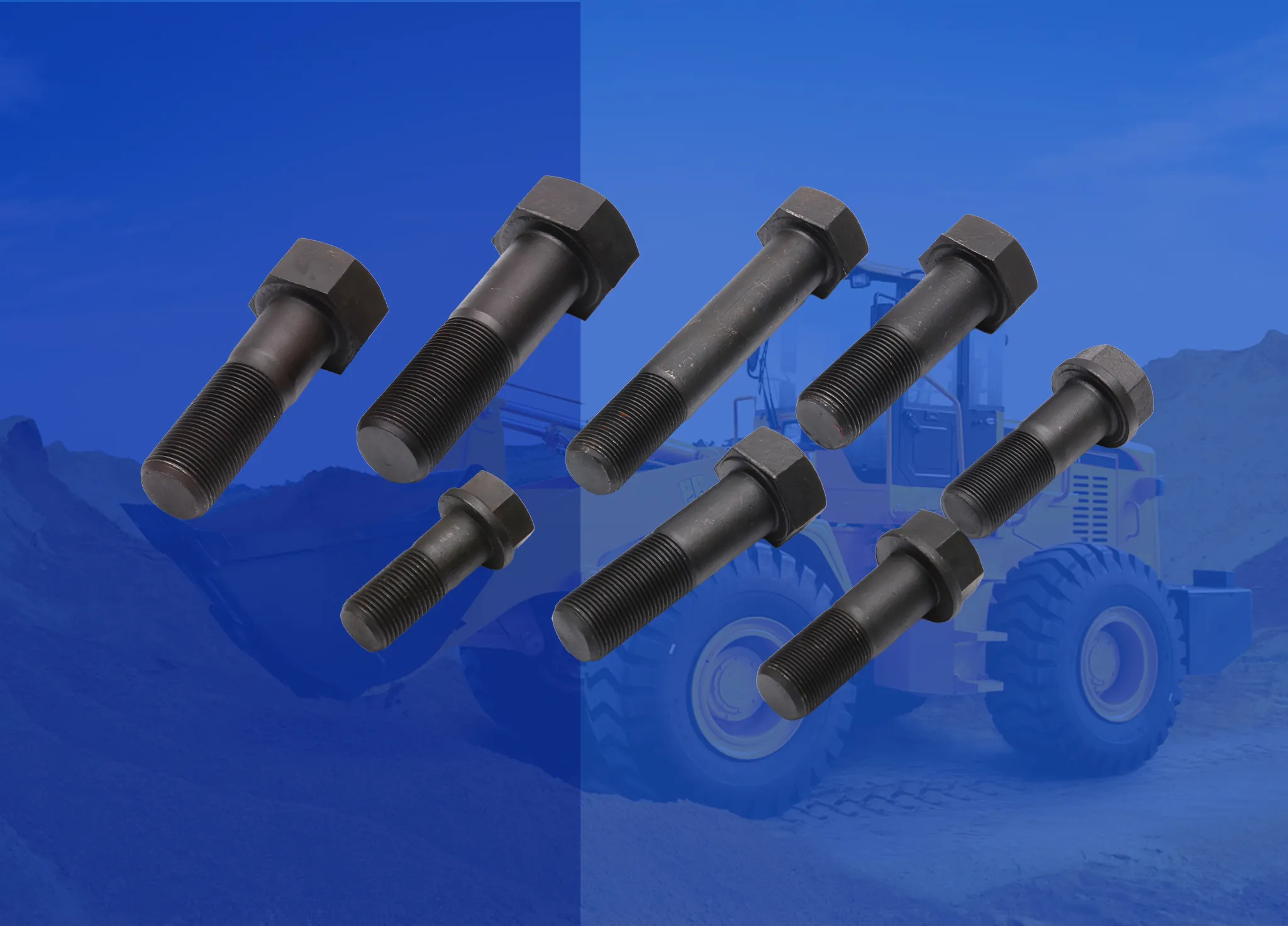 Crawler shoe bolt