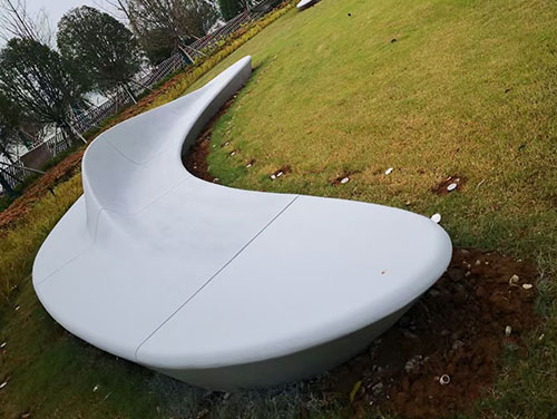 UHPC Outdoor Garden Bench