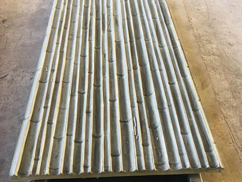 Weather-Resistant UHPC Bamboo-Patterned Curtain Wall Panels