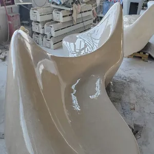 Ultra-High Performance Concrete UHPC Marble-Effect Panels