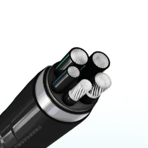 低烟无卤耐火阻燃稀土高铁铝合金导体交联聚乙烯绝缘钢带铠装聚烯烃护套电力电缆