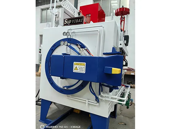 Pre-evacuated nitriding furnace chamber