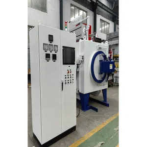 Pre-evacuated nitriding furnace technology