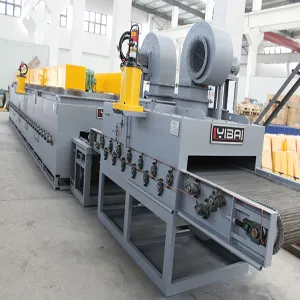 Mesh belt tempering furnace