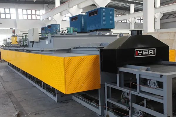 Mesh belt carburizing (normalizing) production line