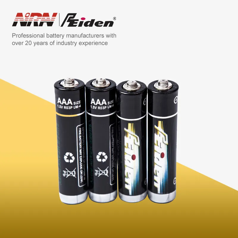 AA Battery ( R03, high-power type can be represented as R03P, also available as size AAA )
