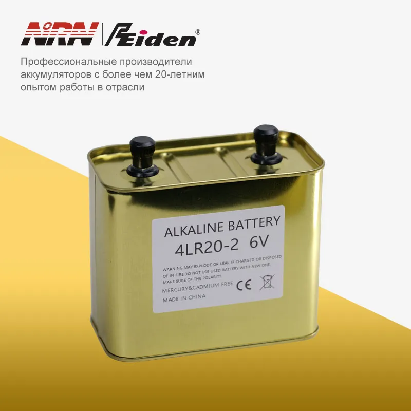 Щелочная батарея 4LR20-6V