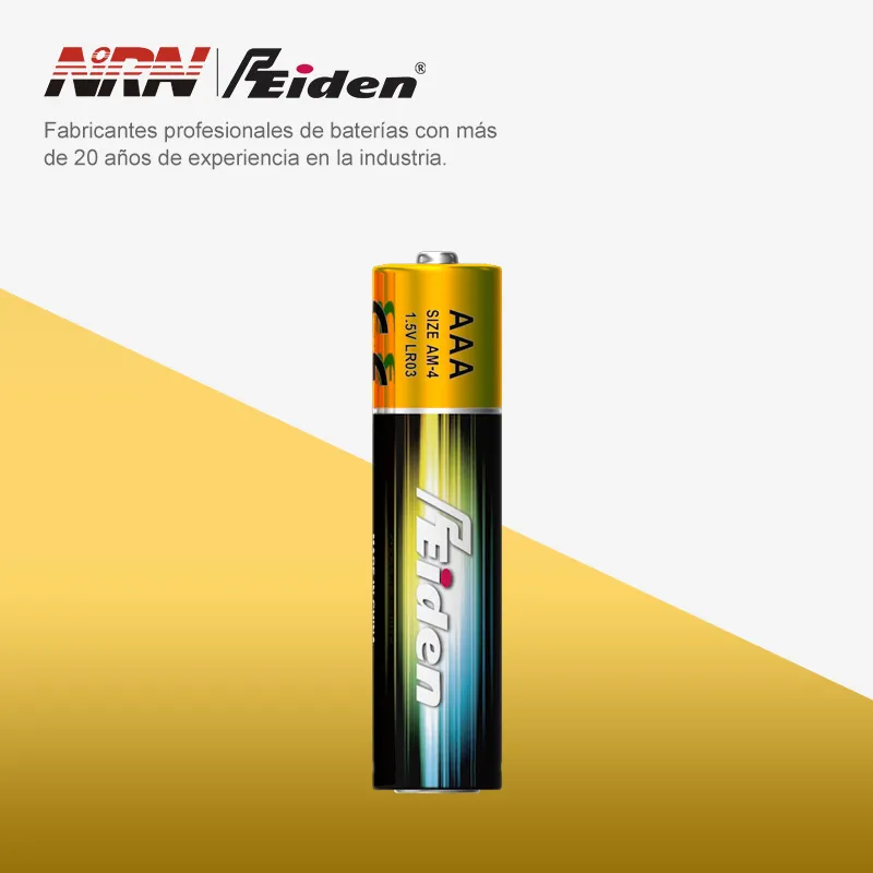Batería alcalina AAA