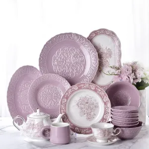 Premium 4 Person Ceramic Dining Set 10pcs Dinnerware for Special Occasions