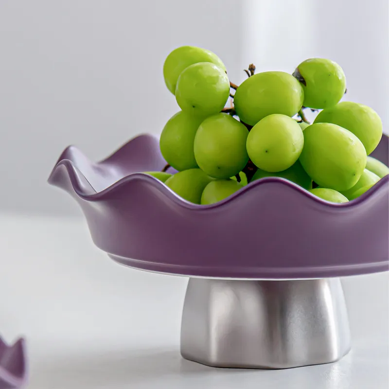 Ceramic Dessert Tray Luxury Fruit Plate