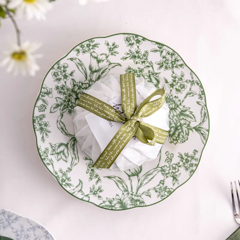 Rainforest Collection Ceramic Dinner Set Dinnerware