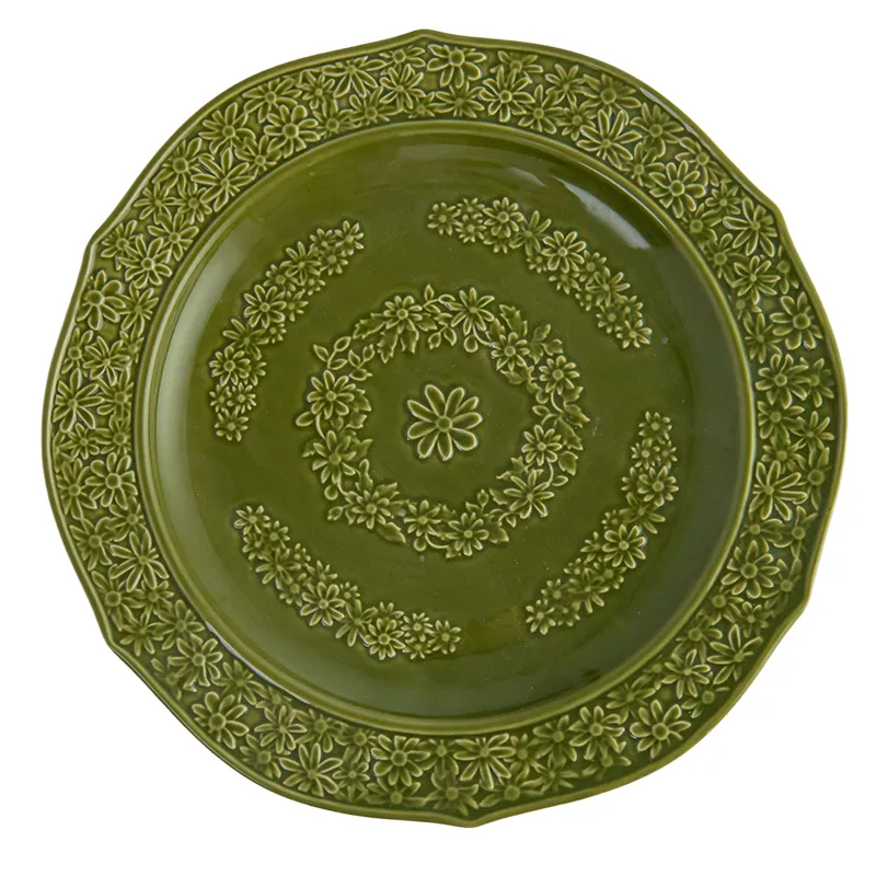Wholesale Delightful Ceramic Dinnerware Stylish Porcelain Plates Premium Tableware